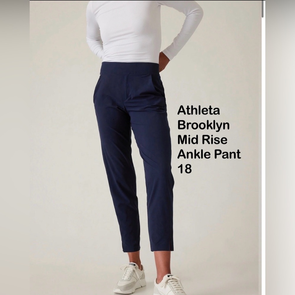 Athleta Brooklyn Mid Rise Ankle Pant 18